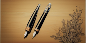 two fountain pens