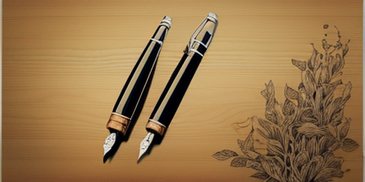 two fountain pens