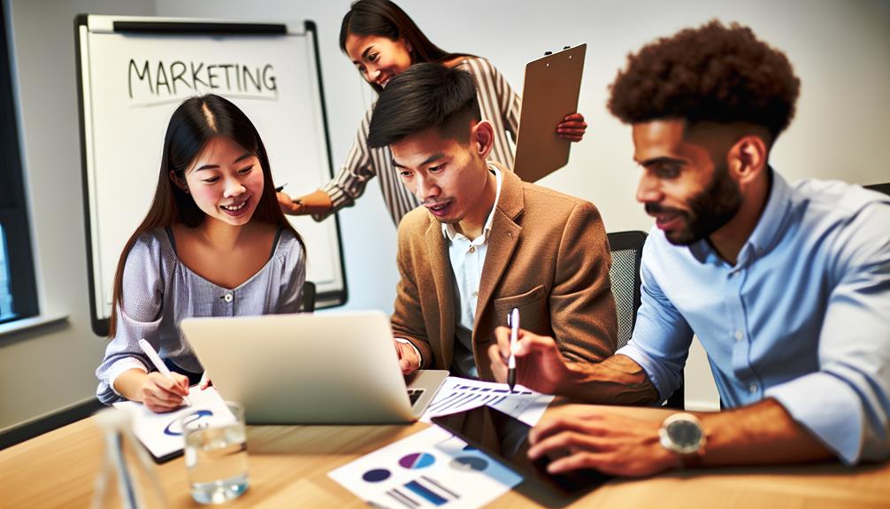collaborative marketing team dynamic