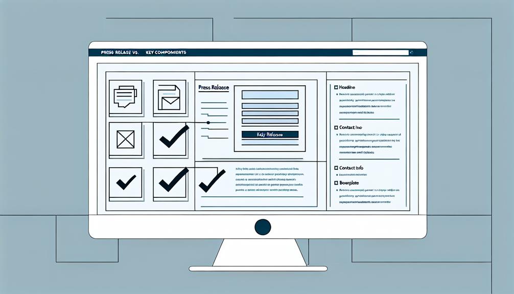 crafting a media release