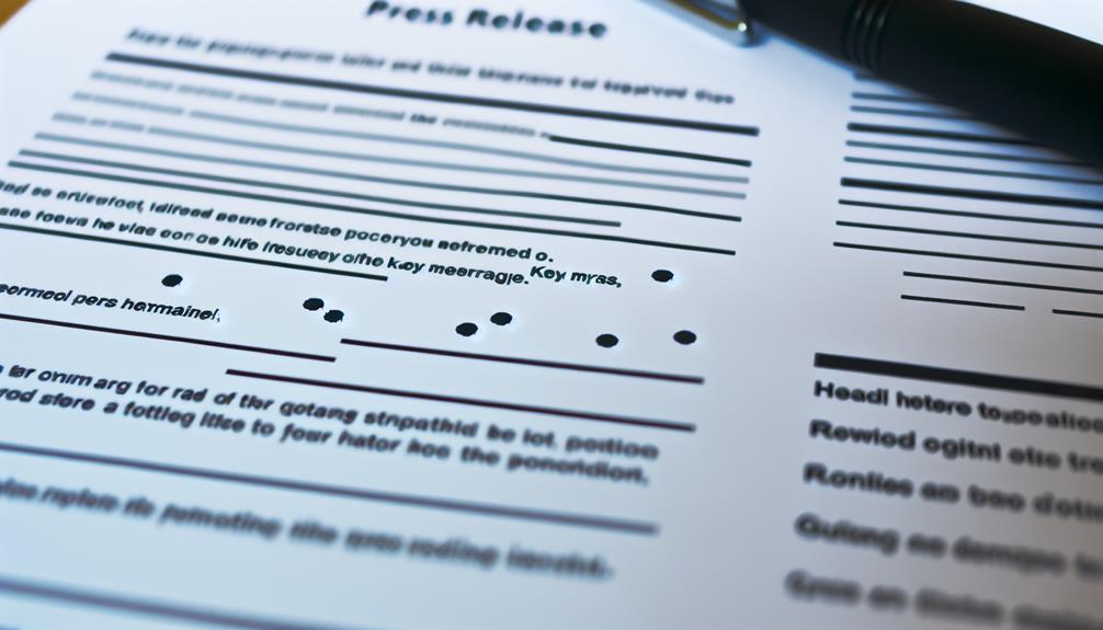 effective press release examples