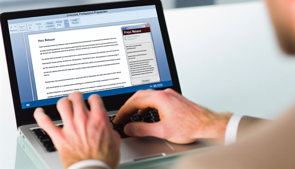 emailing press release tips