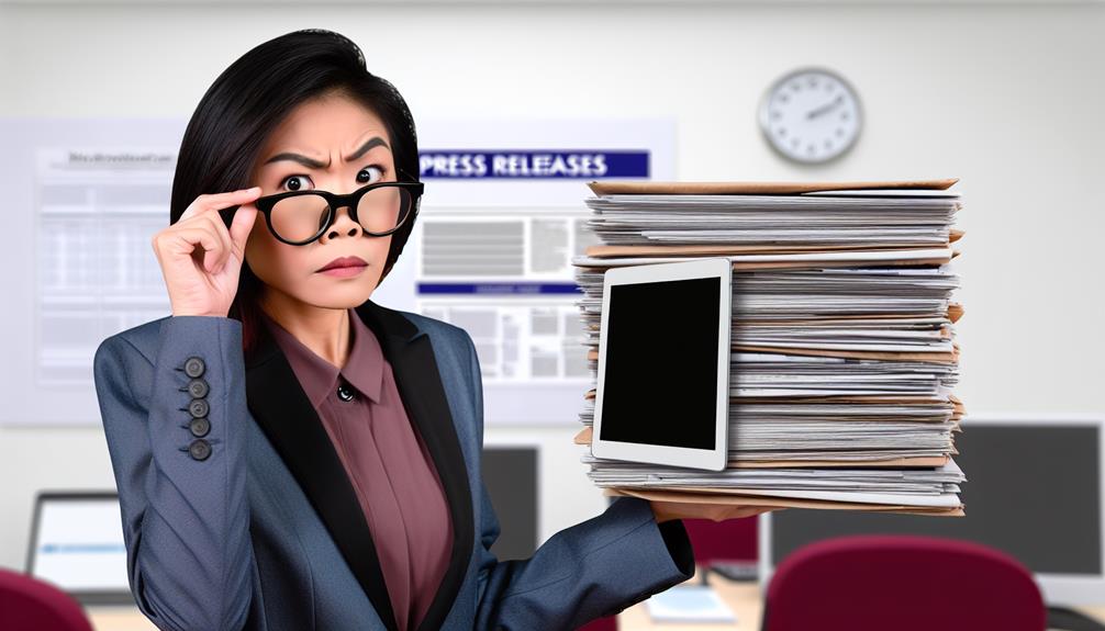 evaluating press release credibility