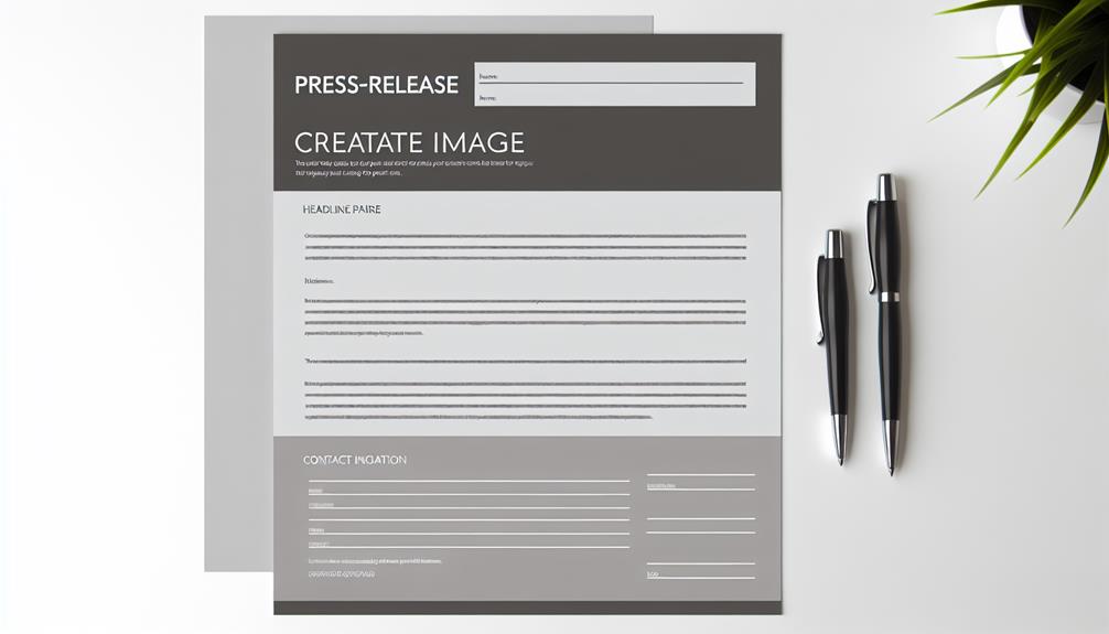 optimal press release format