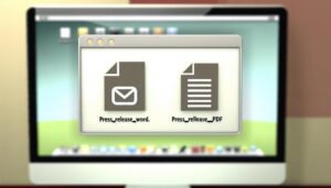 press release file format