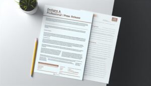 press release format guidelines