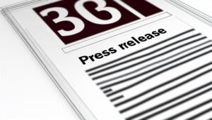 press release numbering convention