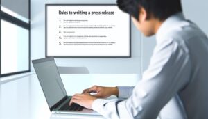 press release writing guidelines