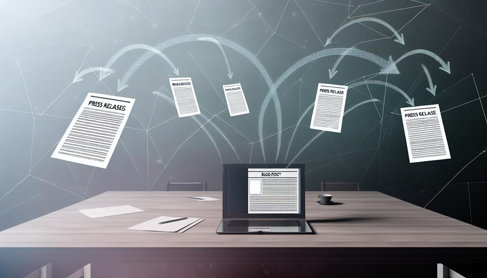 blog and press integration