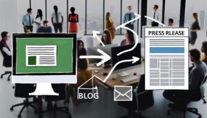 blog content in press