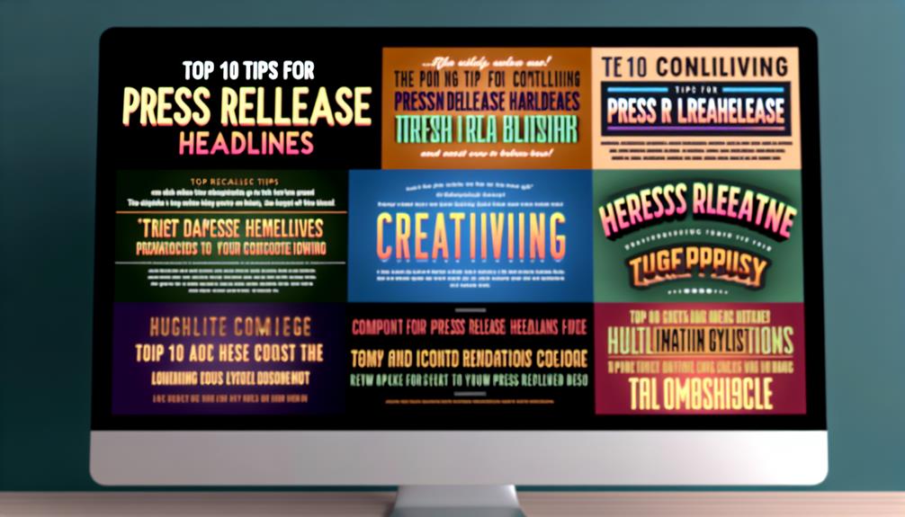 crafting effective press release headlines