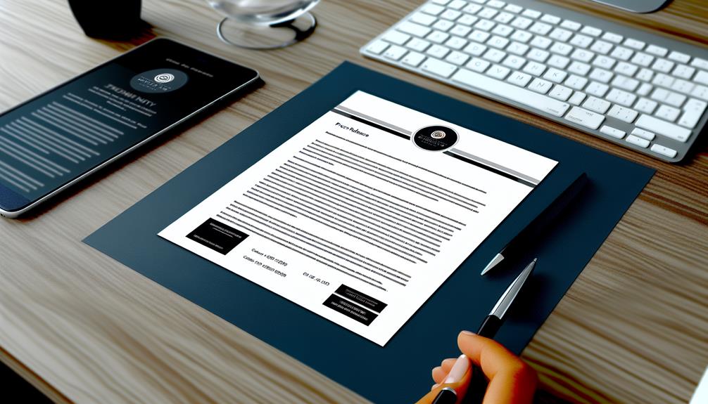 crafting impactful business press releases