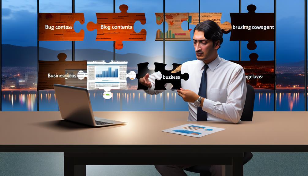 enhancing press releases with blog content