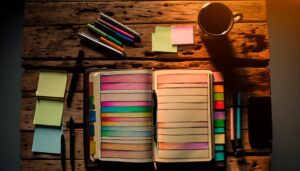 organized text with headings