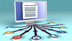 sharing press releases online