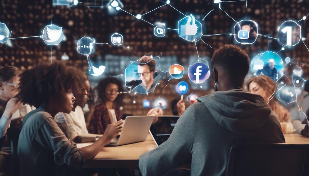 social media interaction increasing