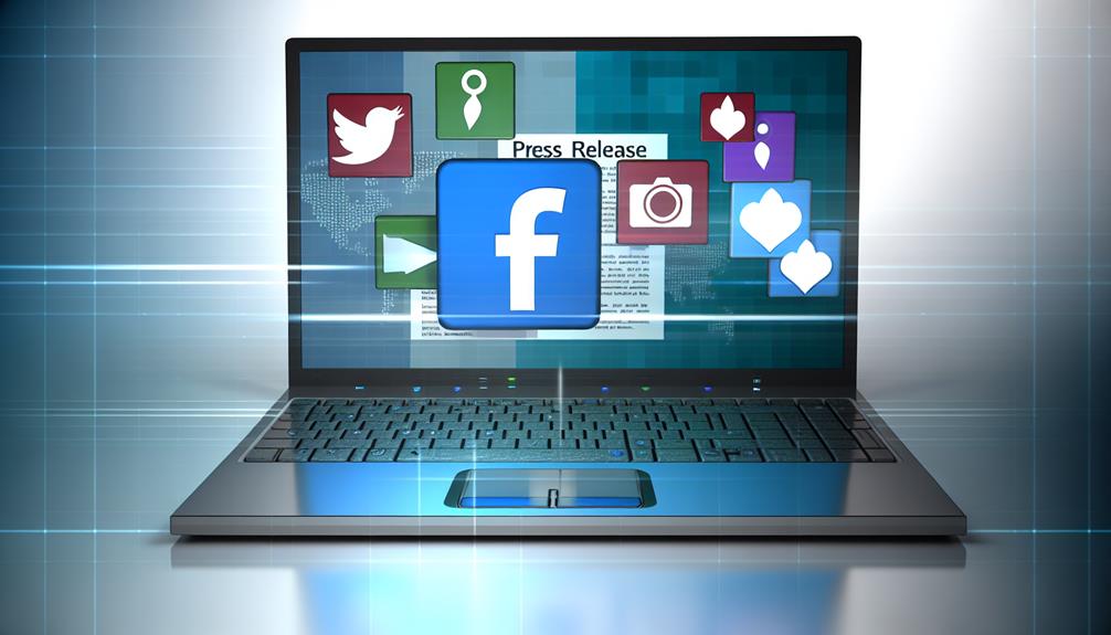social media press distribution